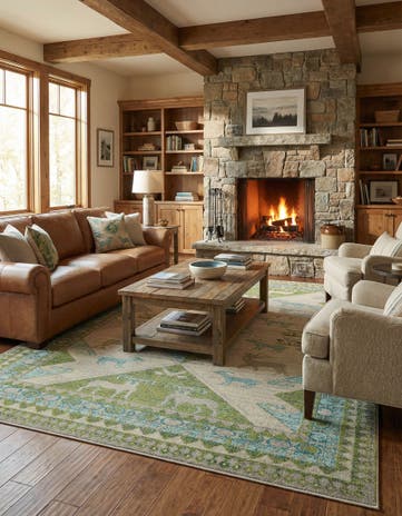9' x 12' Washable Mesa Rug