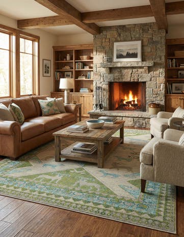 9' x 12' Washable Mesa Rug
