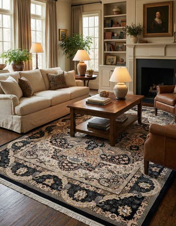 7' 10 x 11' Nain Design Rug