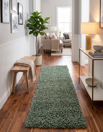 2' x 8' Zermatt Shag Runner Rug