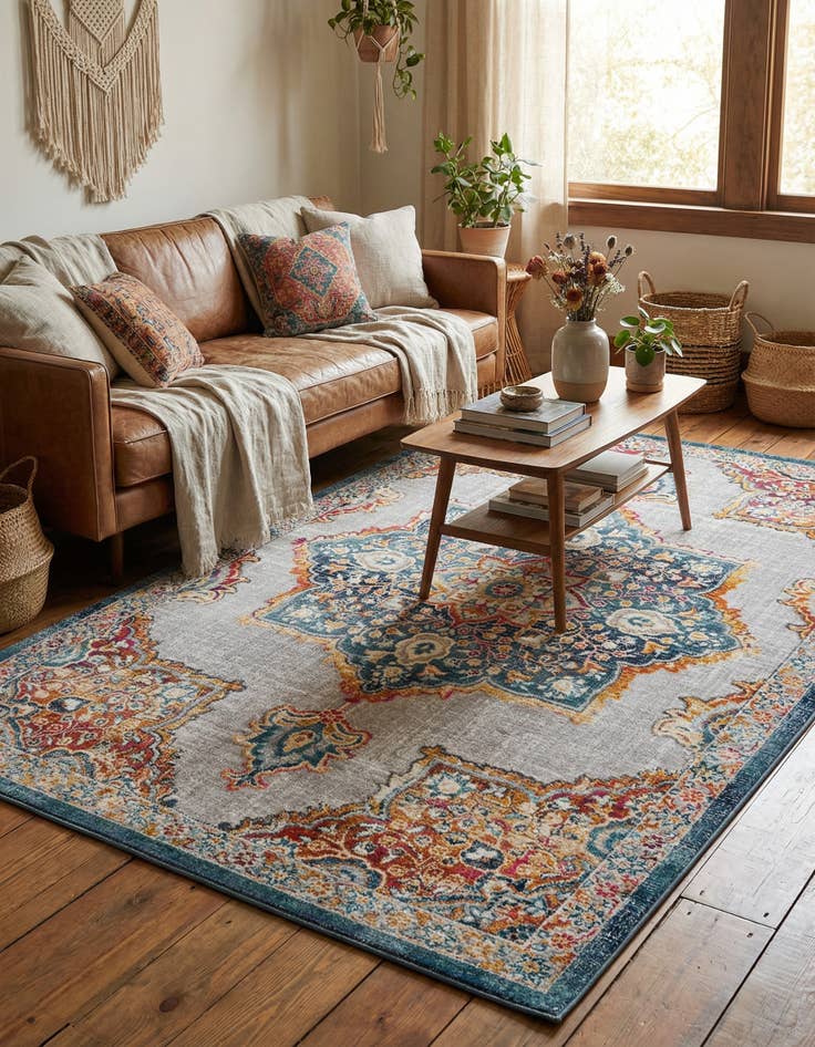 Detail image of 5' x 7' 10 Budapest Rug