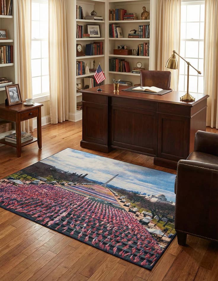 Detail image of 4' x 5' 7 Capitol Rug