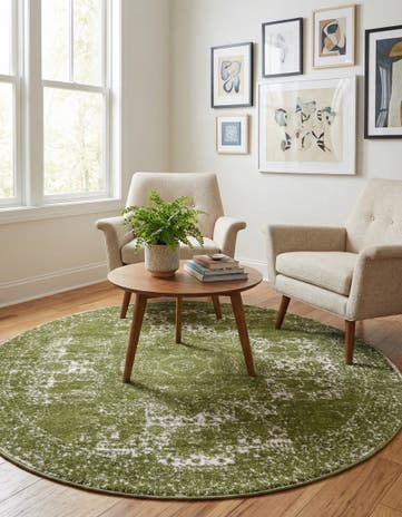 5' 3 x 5' 3 Bexley Round Rug