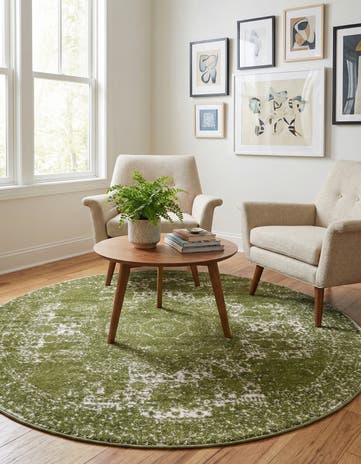 5' 3 x 5' 3 Dover Round Rug
