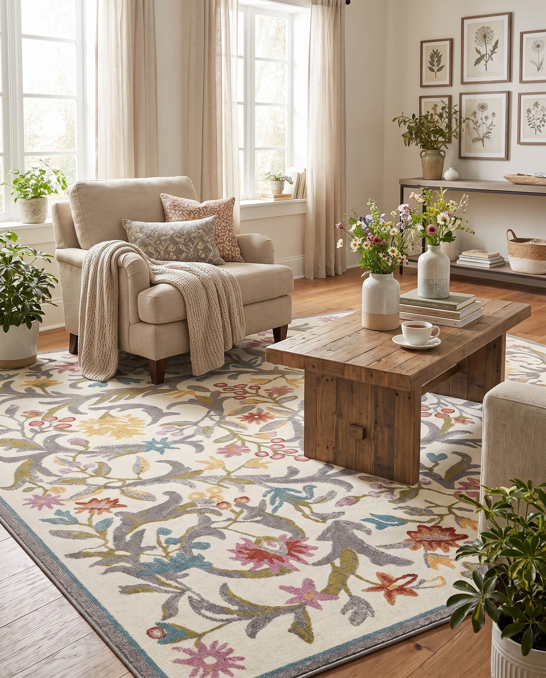 155cm x 215cm Blossom Rug