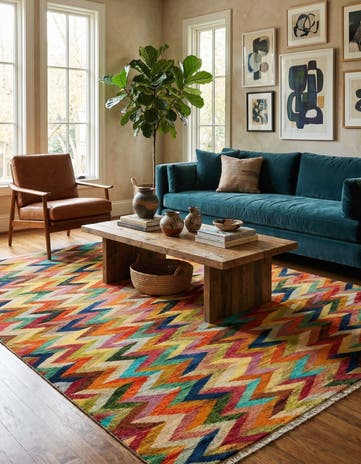 8' 3 x 9' 5 Hand Knotted Balouch Wool Rug