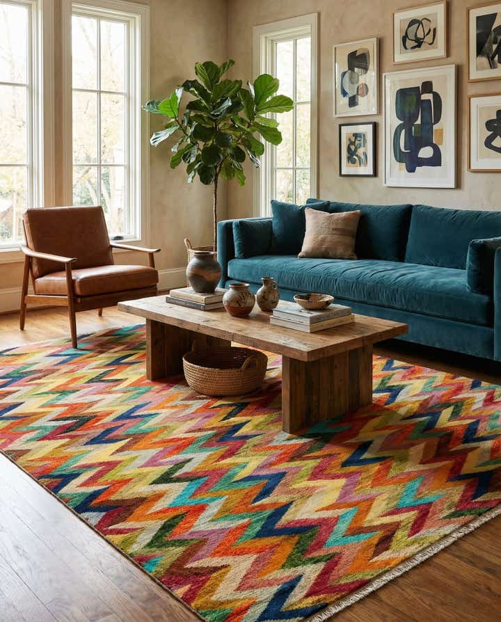 8' 3 x 9' 5 Hand Knotted Balouch Wool Rug