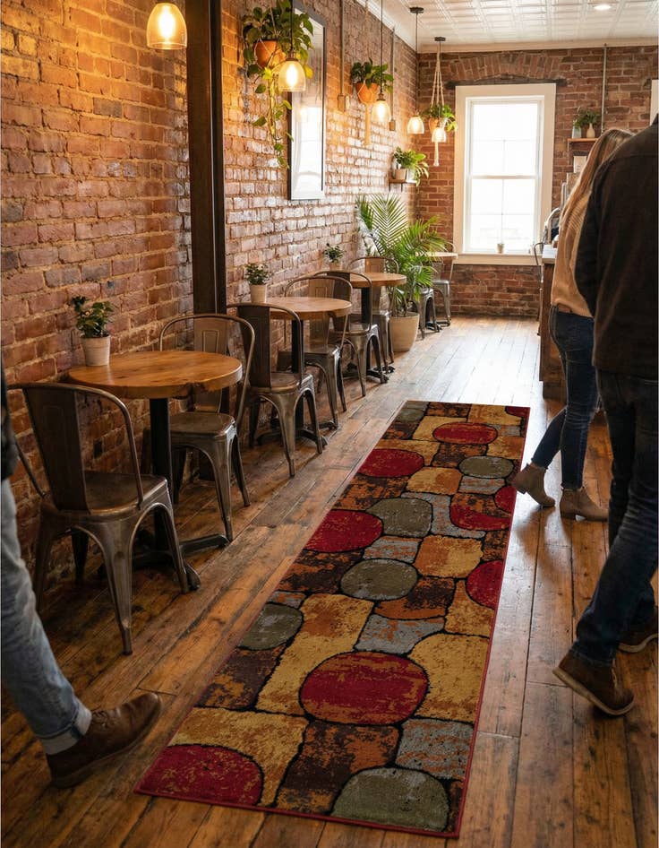 Detail image of 2' x 8' Cafe Runner Rug