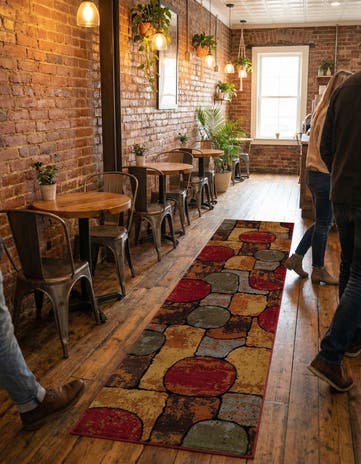 2' x 8' Cafe Runner Rug