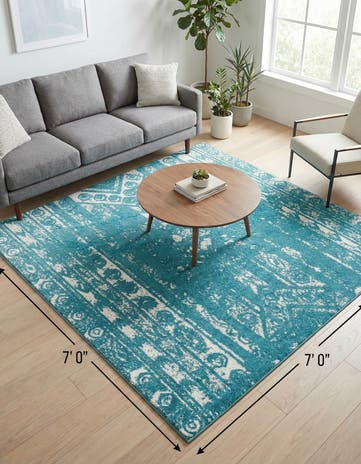 7' x 7' Lennon Square Rug
