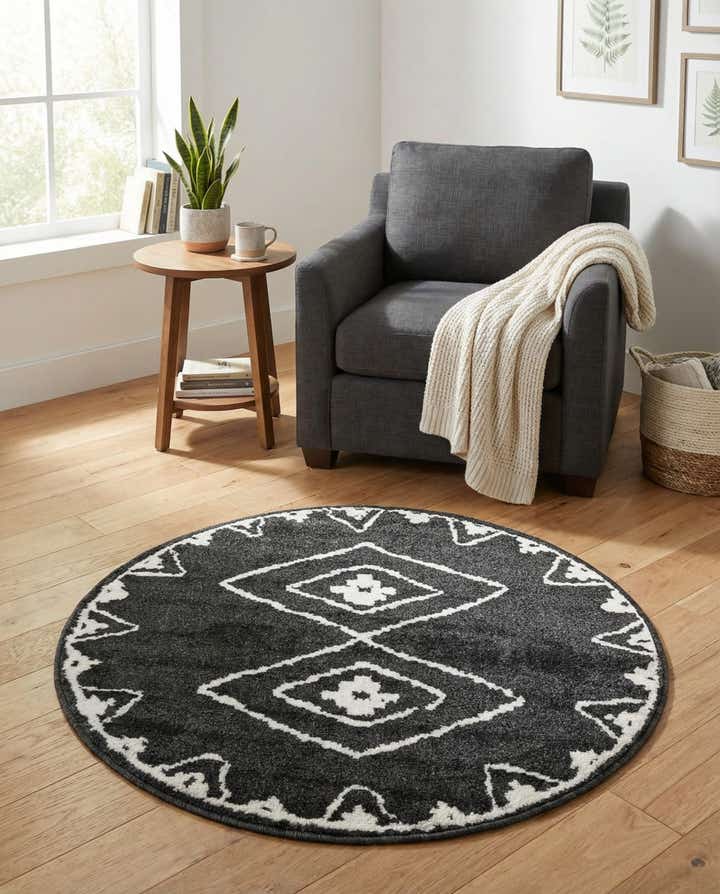 3' x 3' Oslo Round Rug