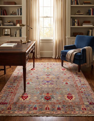5' 2 x 6' 6 Hand Knotted Kazak Rug