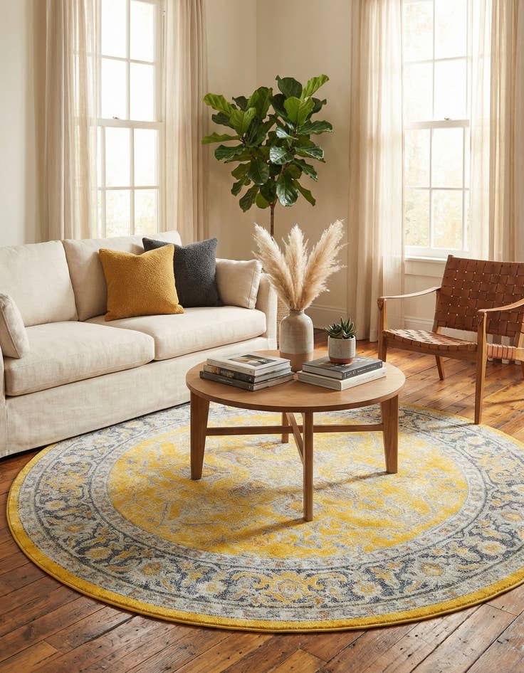 Detail image of 8' x 8' Havana Round Rug