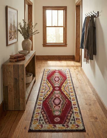 2' 2 x 6' 9 Washable Mesa Runner Rug