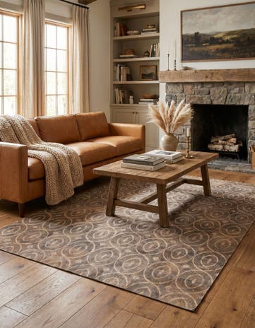 4' x 5' 10 Cowhide Rug