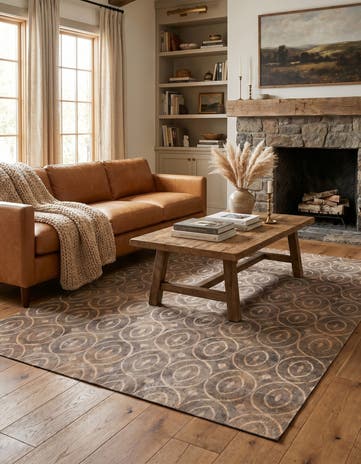 4' x 5' 10 Cowhide Rug