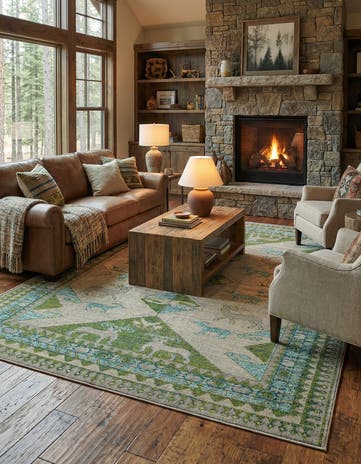 8' x 10' Washable Mesa Rug