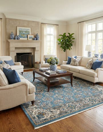 10' x 13' Nain Design Rug