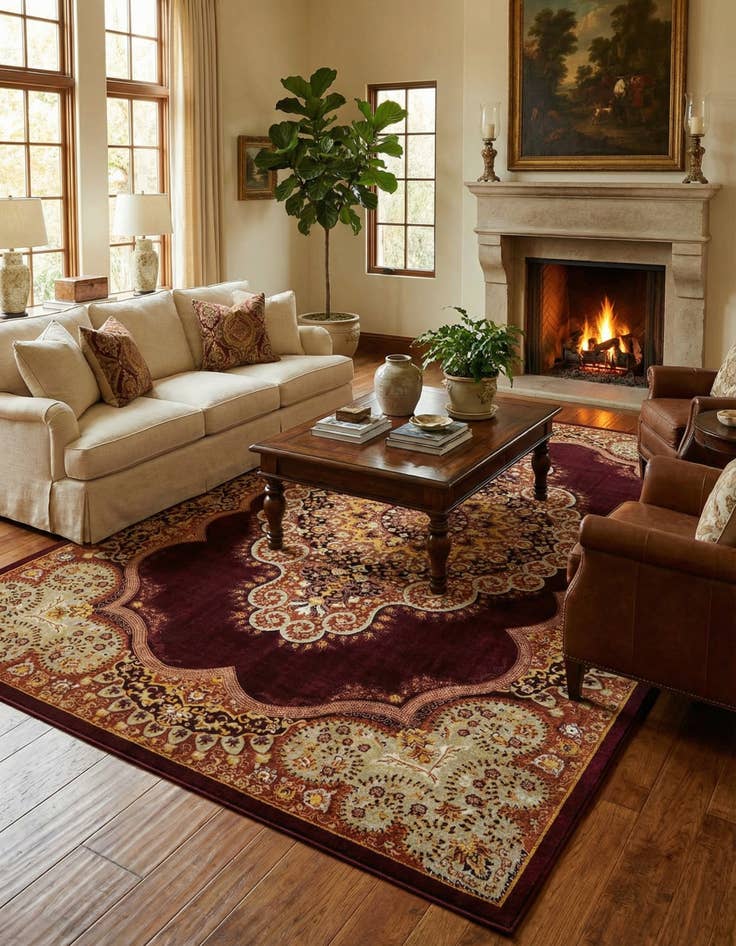Detail image of 10' x 14' Kamala Washable Rug