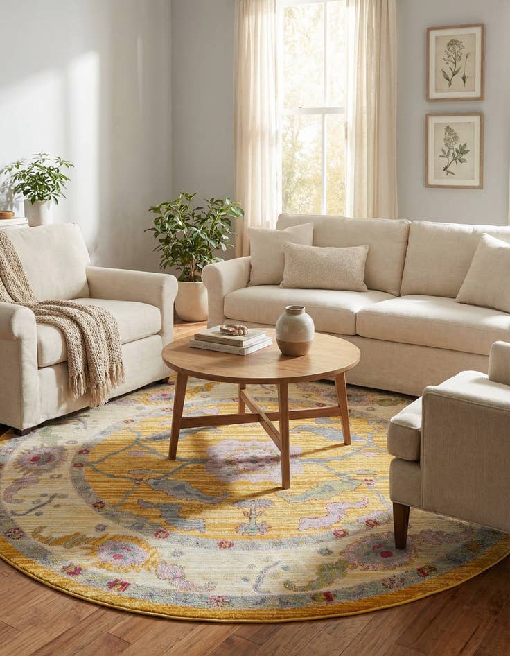 Detail image of 8' 2 x 8' 2 Paragon Round Rug