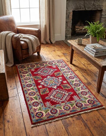 2' 1 x 3' 1 Hand Knotted Kazak Rug