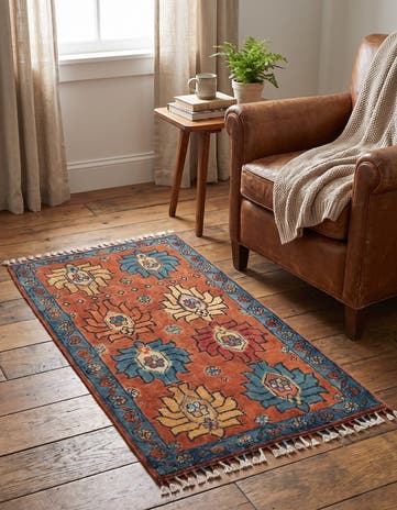 1' 9 x 3' 5 Hand Knotted Ariana Ziegler Rug