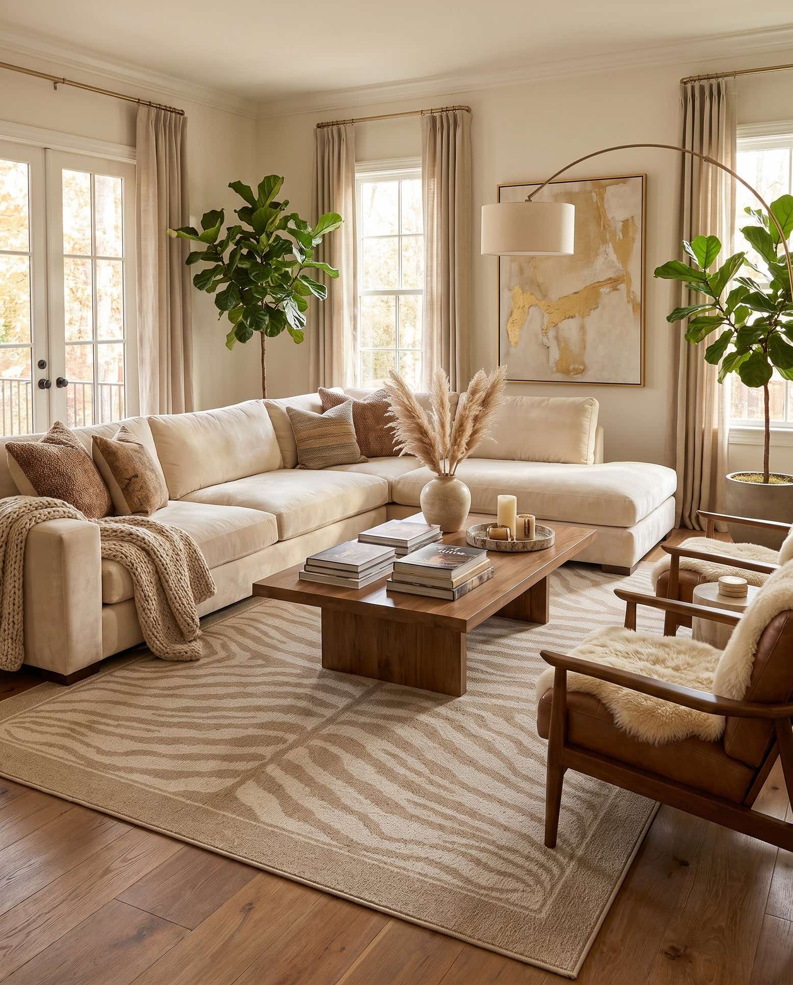 8' x 11' Safari Rug
