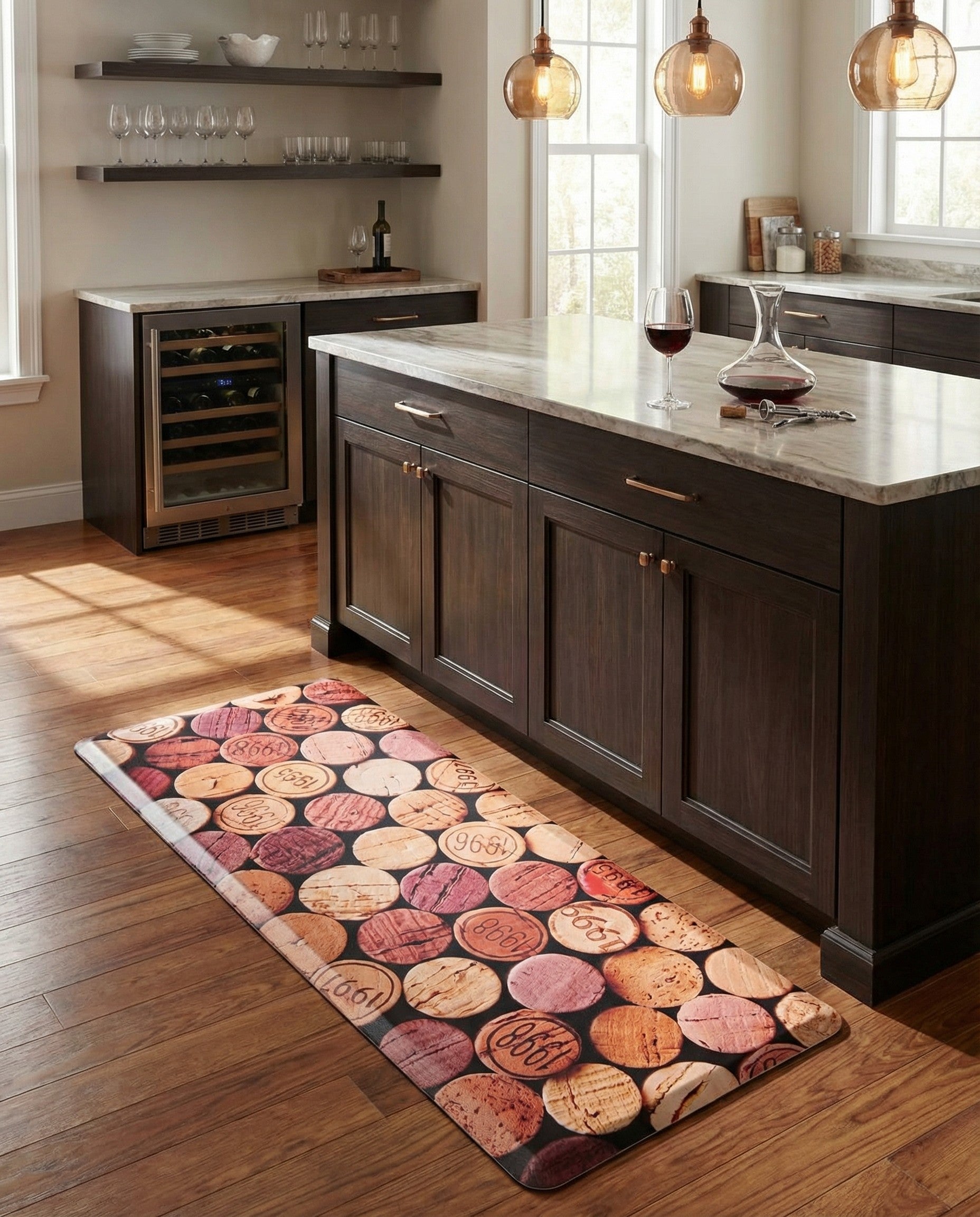 2' x 5' Wine Cork Comfort Mat