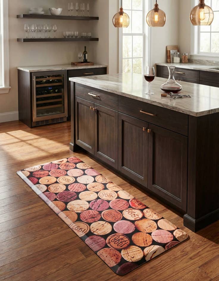 Detail image of 2' x 5' Wine Cork Comfort Mat