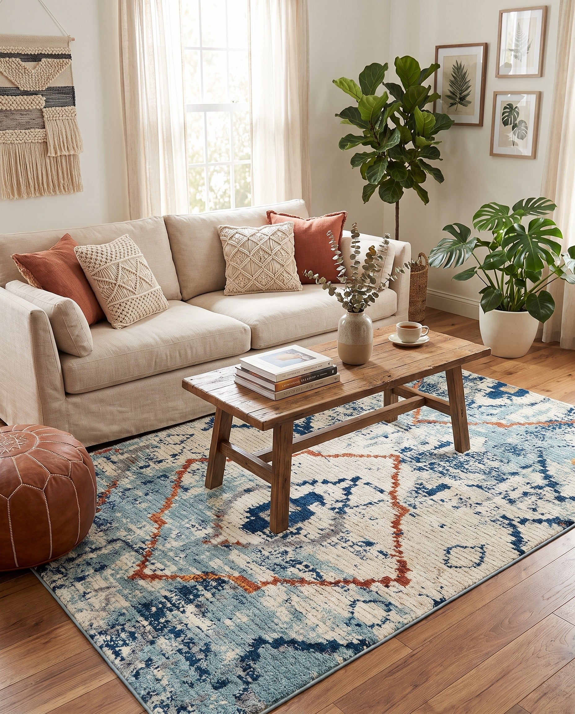 5' x 8' Morocco Rug