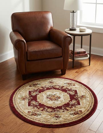 3' x 3' Chateau Round Rug