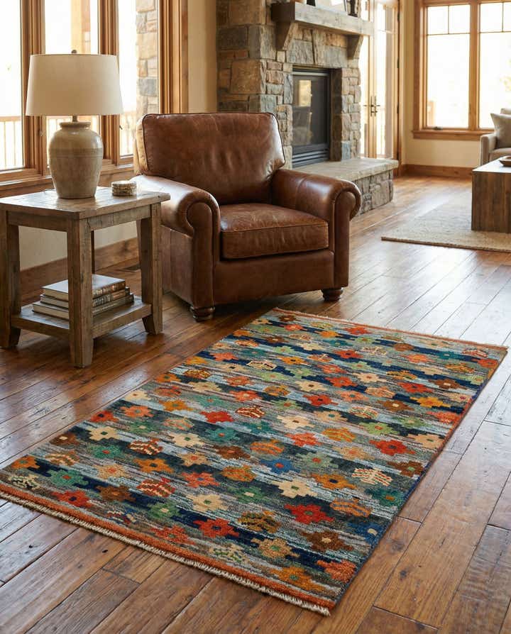 3' 3 x 5' Hand Knotted Balouch Wool Rug