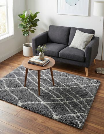 3' 3 x 5' 3 Soft Touch Shag Rug
