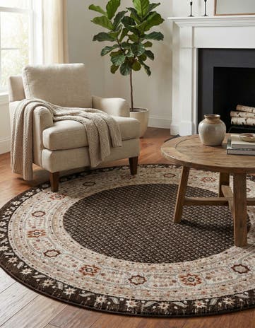 7' 10 x 7' 10 Charlotte Round Rug