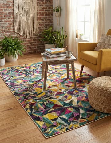 Washable Hyacinth Rug