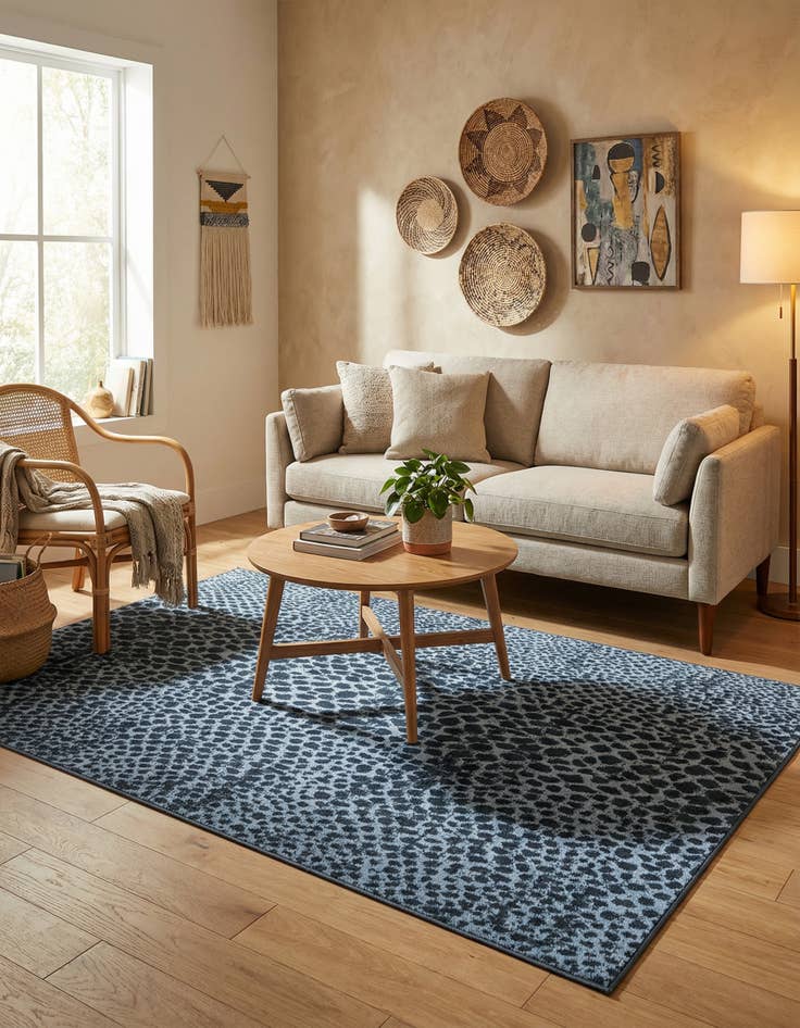 Detail image of 4' x 6' Kamala Washable Rug