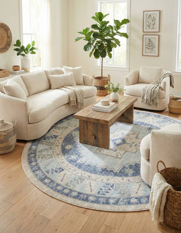 Detail image of 10' x 10' Whitney Round Rug