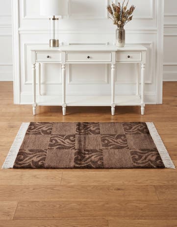 2' 8 x 4' 11 Hand Knotted Darya Wool Rug