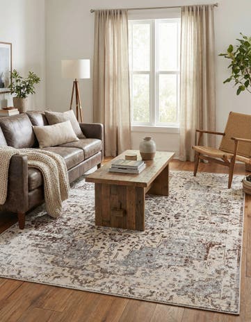 Light Gray Amulet Rug