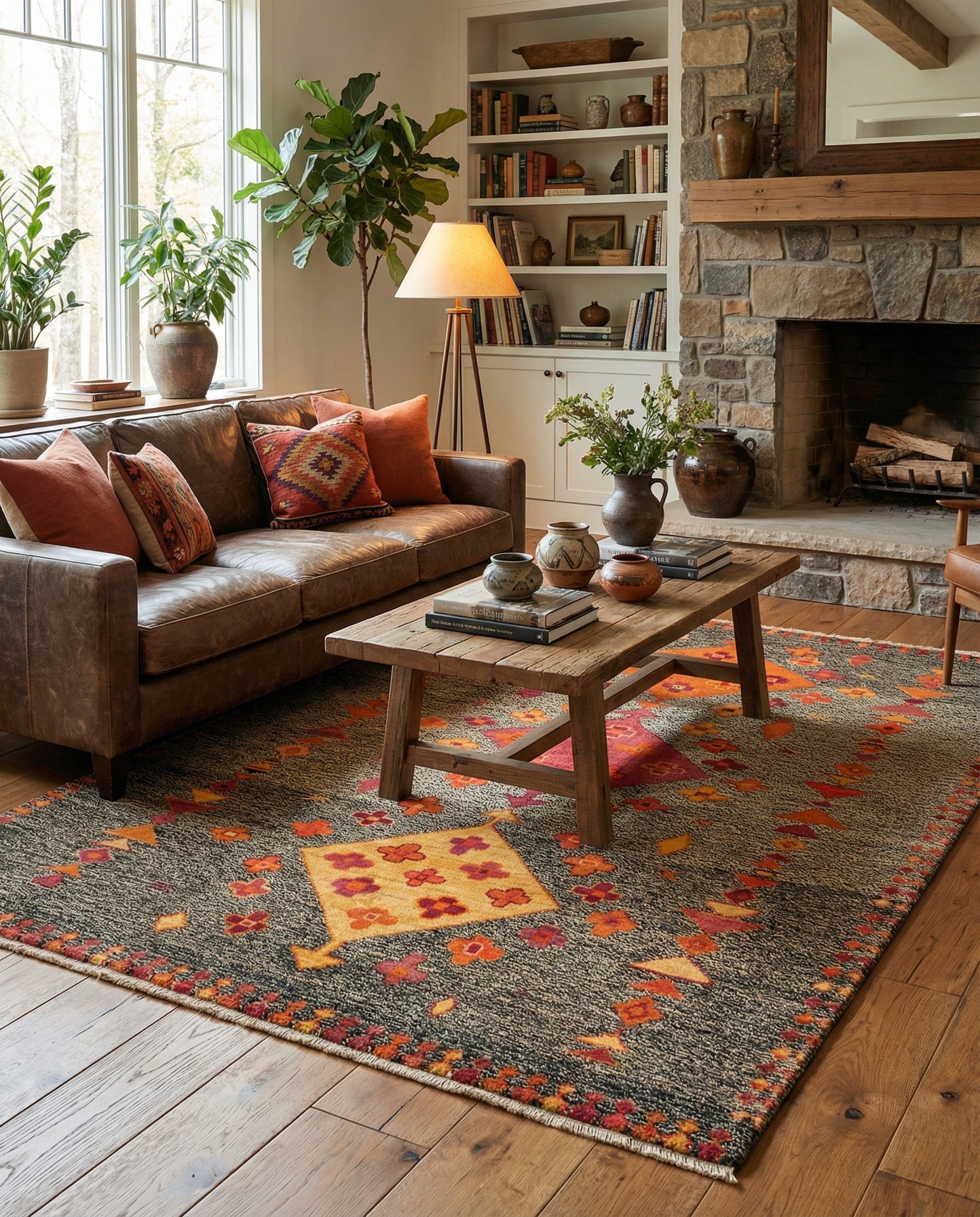 6' x 7' 11 Hand Knotted Balouch Wool Rug