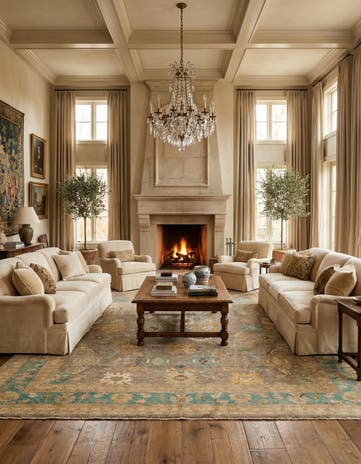 16' x 22' 10 Hand Knotted Peshawar Ziegler Rug