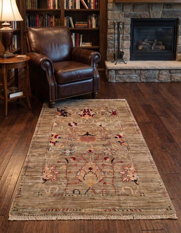 3' 2 x 5' 1 Hand Knotted Ariana Ziegler Rug