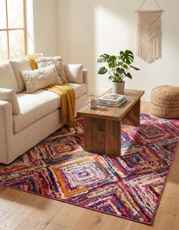 5' x 8' Washable Hyacinth Rug