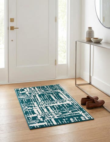 Teal Vince Camuto Rug