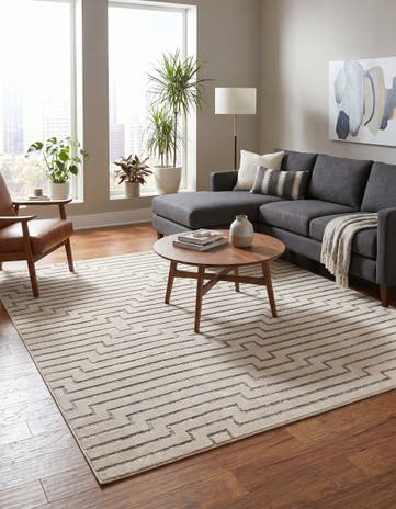 10' x 10' Vogue Geo Square Rug