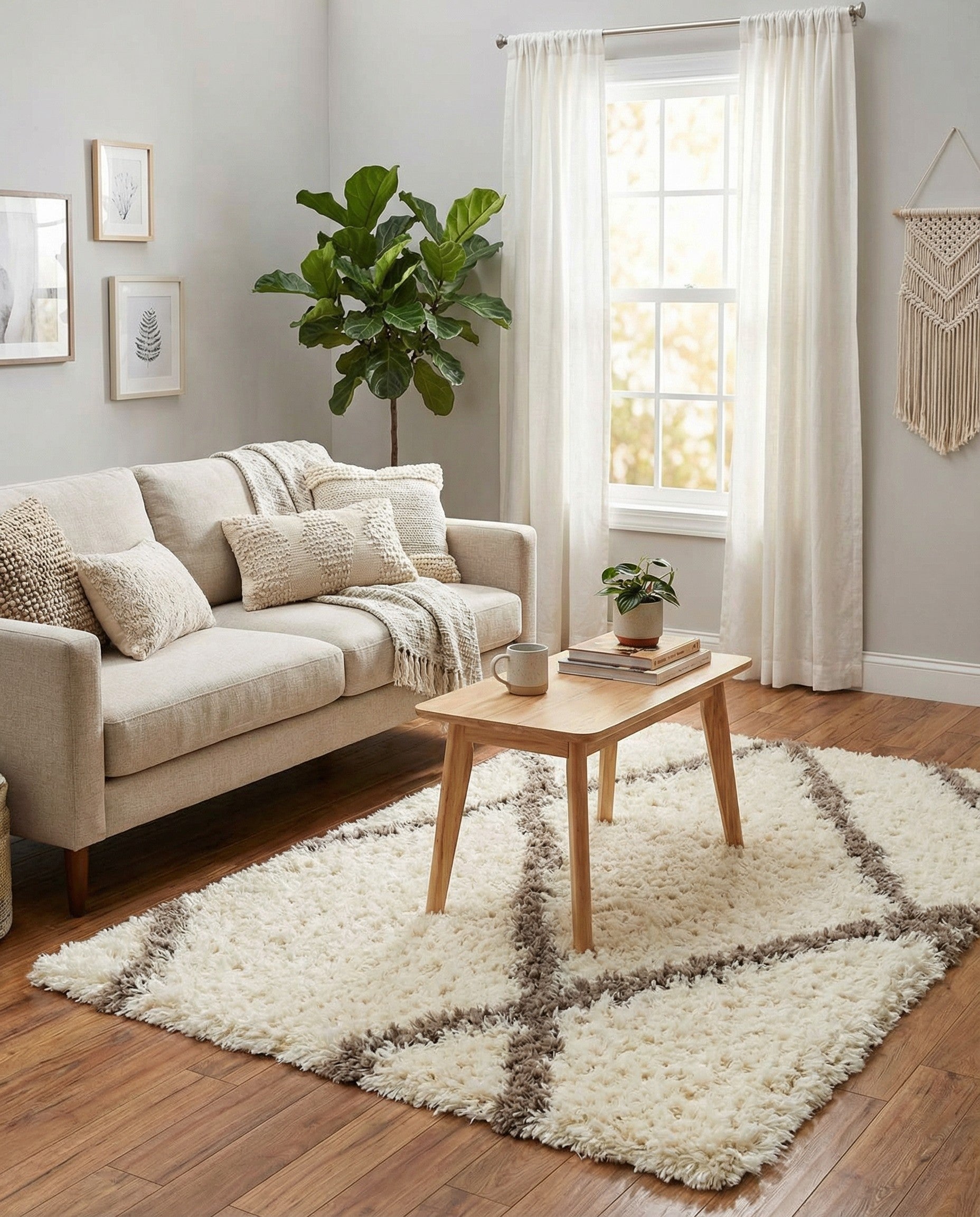 3' x 5' 3 Infinity Shag Rug