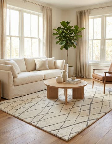 5' 1 x 8' Atlas Moroccan Wool Rug