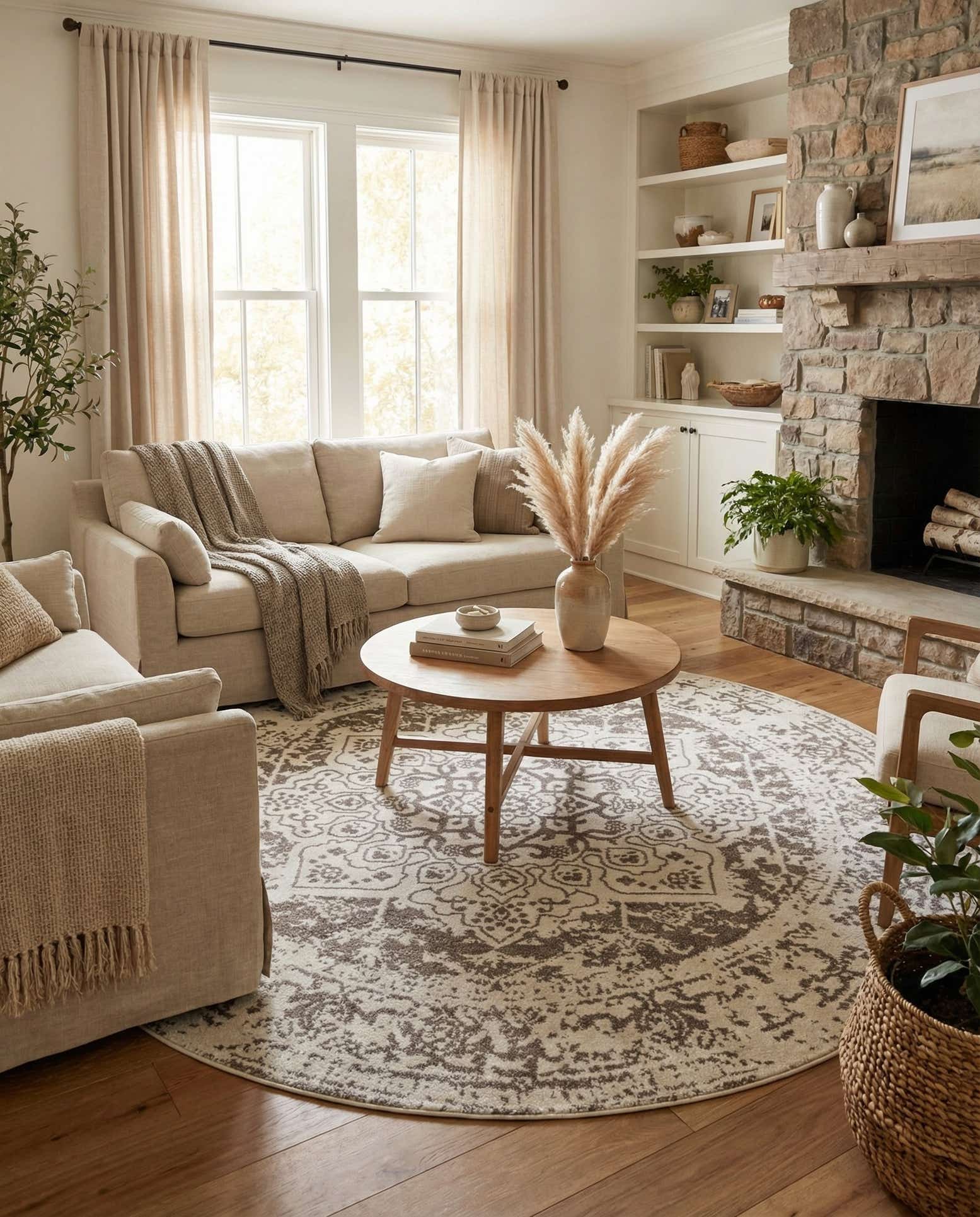 7' 10 x 7' 10 Arlington Round Rug