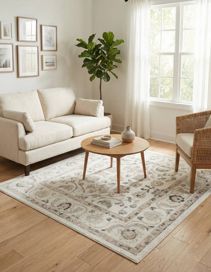 Detail image of 6' x 6' Aurelia Square Rug