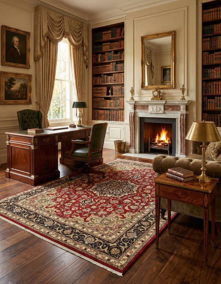 Detail image of 5' 1 x 6' 5 Tabriz Rug